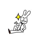 Rabbit people daily（個別スタンプ：17）