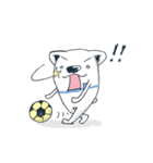 くましろさんがサッカー（個別スタンプ：4）