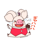 pufufu of pig-Basic-（個別スタンプ：37）