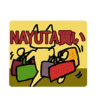 Net slang due to the Eyebrows cat（個別スタンプ：27）