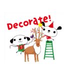 Merry Christmas with couchecouchebonbon（個別スタンプ：25）