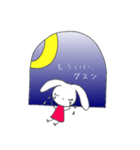 うさことお月さま（個別スタンプ：2）