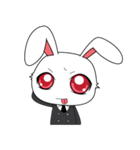 Bunny Eye Red（個別スタンプ：3）