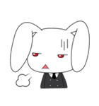 Bunny Eye Red（個別スタンプ：5）