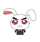 Bunny Eye Red（個別スタンプ：9）