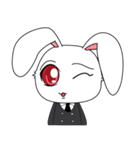 Bunny Eye Red（個別スタンプ：20）