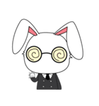 Bunny Eye Red（個別スタンプ：37）