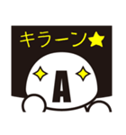 アフロ A（個別スタンプ：31）