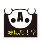 アフロ A（個別スタンプ：38）