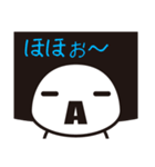 アフロ A（個別スタンプ：39）