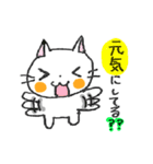 WHITE CAT！ LET'S PLAY！（個別スタンプ：2）