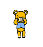 小さなかわいいクマさんテディー（個別スタンプ：17）