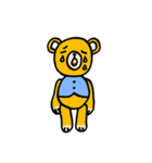 小さなかわいいクマさんテディー（個別スタンプ：18）