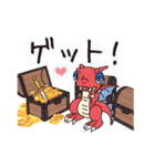 ゲーム系ドラゴンスタンプ（個別スタンプ：8）