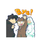 3bknB(3びきのB)（個別スタンプ：40）