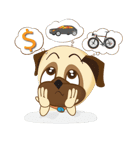 Puggy Pug（個別スタンプ：33）