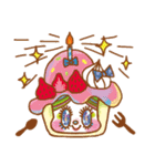 カラフルKawaii乙女チックスタンプ（個別スタンプ：3）