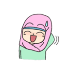 Zara Hijab（個別スタンプ：21）