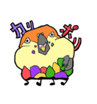 インコとオウム（個別スタンプ：12）