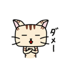 チビ猫のルゥ（個別スタンプ：4）