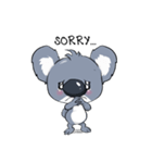 Koalas face extinction His name is Kolly（個別スタンプ：16）