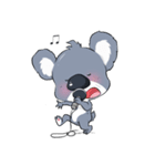 Koalas face extinction His name is Kolly（個別スタンプ：21）