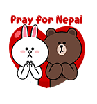 Pray for Nepal（個別スタンプ：1）