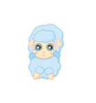 blue merry lamb（個別スタンプ：3）