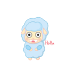 blue merry lamb（個別スタンプ：12）