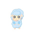 blue merry lamb（個別スタンプ：38）