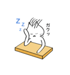 しろねこ日常編（個別スタンプ：27）