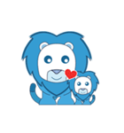 Blue Leon（個別スタンプ：18）