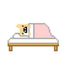 柴犬 ドット絵すたんぷ（個別スタンプ：21）