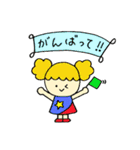 40人の女の子（個別スタンプ：9）