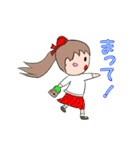 娘の絵（個別スタンプ：7）