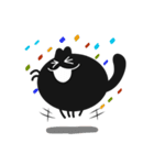 Black Lucky Cat（個別スタンプ：22）