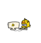 little Yellow Fish（個別スタンプ：22）