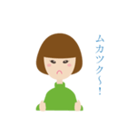 女友達とひたすら会話（個別スタンプ：6）