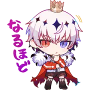 [無料LINEスタンプ] 悪魔王子と操り人形（あくあや）スタンプ1