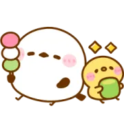 [無料LINEスタンプ] シマエナガ♡春の新生活＆やさしい敬語