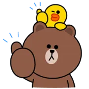 [LINEスタンプ] LINE FRIENDS × PayPay銀行LINE支店