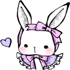 [LINEスタンプ] Sweet KAWAII Lolita bunnies