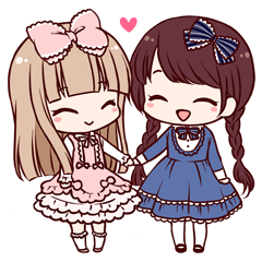 [LINEスタンプ] Fancy Dolls