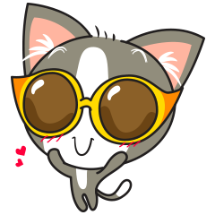 [LINEスタンプ] Bell the kitty cat