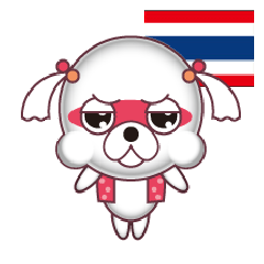 [LINEスタンプ] COCOSUKEandFRIENDS Thailand-B
