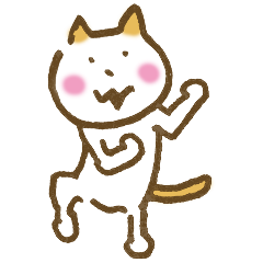 [LINEスタンプ] ねこっこ