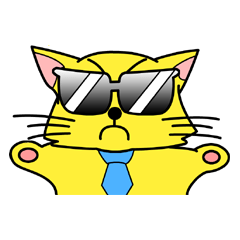 [LINEスタンプ] めがねこ Vol.1