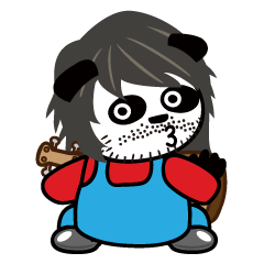 [LINEスタンプ] Uncle PONDA's Working Diary