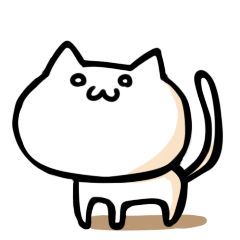 [LINEスタンプ] しっぽねこ