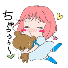 [LINEスタンプ] 二次元在住 痛娘ぴんくさん